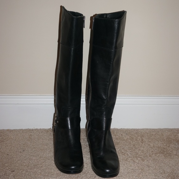 Michael Kors Leather Boots - Picture 2 of 6
